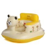 Funny Bear Inflatable Baby Chair Bath Room Portable Children Seat Kids Learn To Sit Play Water Games Sofa - 4
