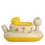 Funny Bear Inflatable Baby Chair Bath Room Portable Children Seat Kids Learn To Sit Play Water Games Sofa - 5