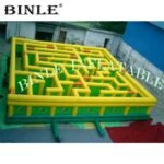 Funny Oxford Cube Inflatable Maze Obstacle Course Tag Arena For Outdoor Game - 2