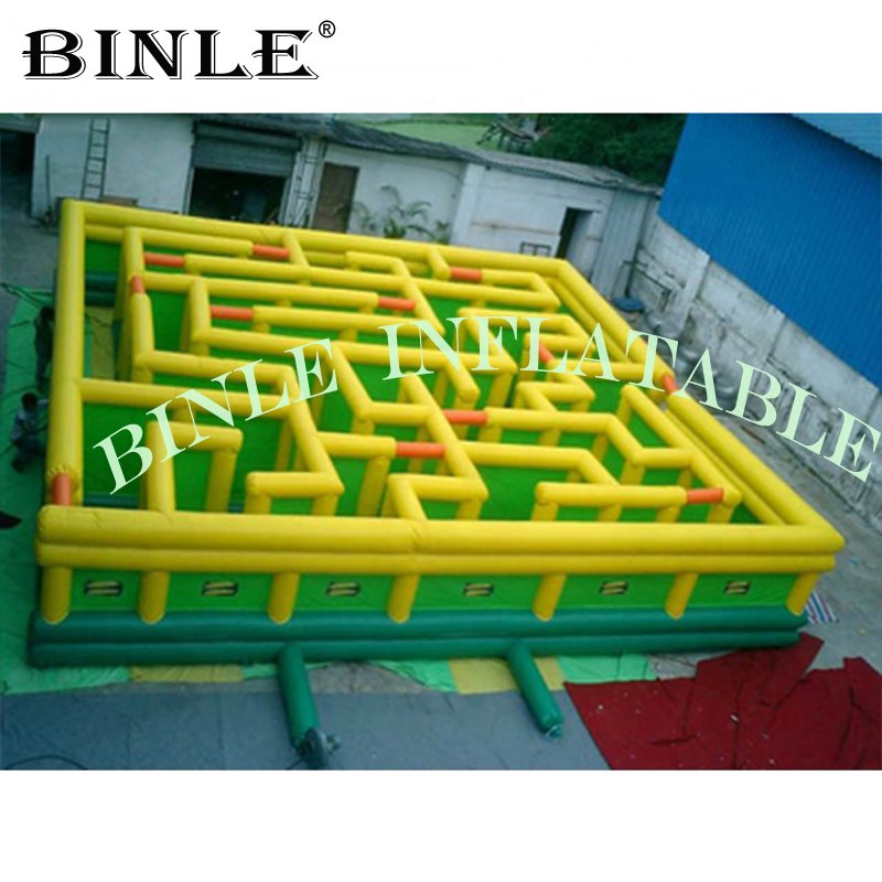 Oxford Cube Inflatable Maze Outdoor Obstacle Course Fun Tag Arena Durable Kids Play Area - 3 Oxford Cube Inflatable Maze Outdoor Obstacle Course Fun Tag Arena Durable Kids Play Area - 3