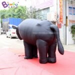 Good Quality 3 2x1 8mh Inflatable Black Bull Costume Model Air Filled Customized Wearing Decoration Parade Event Item - 5
