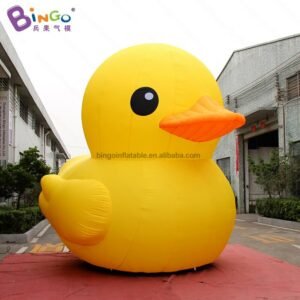 Great Handmade 4m Rhubarb Duck Infaltable Inflatable Big Yellow Decoration Cartoon Balloon Toys - 2