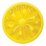 Giant 143cm Lemon Slice Swimming Ring Float Lounge Fun Island Large Fruit Inflatable Floating Beach Toys Yellow Bed - 6