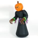 Giant Halloween Inflatable Led Lighted Decoration Pumpkin Ghost Grim Reaper Scary Party Decor Outdoor Toys - 4