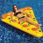 Giant Inflatable Pizza Slice Pool Float For Adults Children Flamingo Swimming Ring Water Mattress Toys - 2