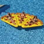 Giant Inflatable Pizza Slice Pool Float For Adults Children Flamingo Swimming Ring Water Mattress Toys - 6
