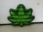 Giant Inflatable Leaf Pool Floats For Adults Green Swimming Ring Tube Lounger Mattress Water Toys - 6