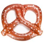 Giant Pretzel Pool Inflatable Toy Swimming Game Air Mattresses Large Floating Island Boat Party Holder Summer Fun Flamingo - 4