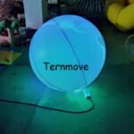 Giant Inflatable Led Earth Globe Balloon Lighting For Advertising Ball With Lights Event Promotion - 3