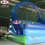 Giant Inflatable Obstacle Adult Course Coco Tree Themed Race Game - 3