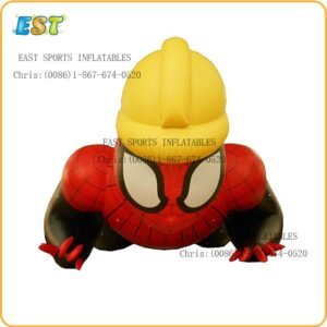Giant Inflatable Spiderman Huge White Man Replica Without Led Lights For And - 2