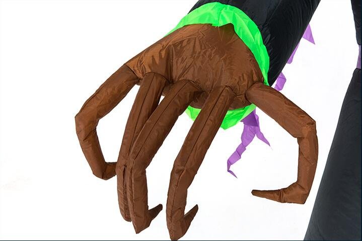 Outdoor Giant Halloween Led Lighted Inflatable Decoration Scary Pumpkin Grim Reaper Ghost Party Decor Toys - 7