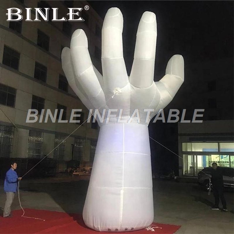 Jumbo Size Fun Kids Outdoors Giant Inflatable Hand Waving Toy Durable Party Accessory And Game - 1