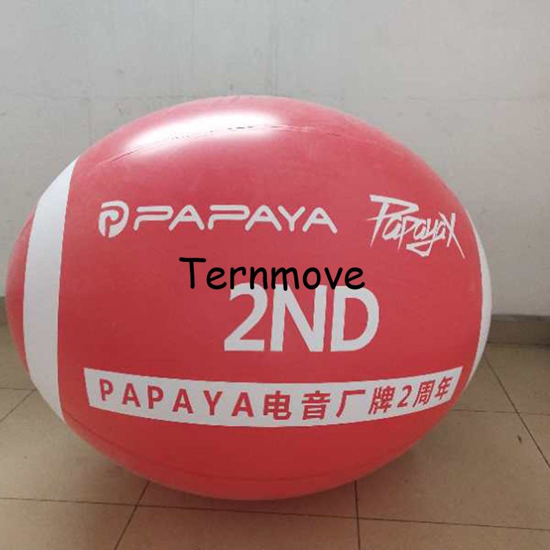 Giant Inflatable Rugby Ball Durable Pvc For Sports Events School Gym Matches Outdoor Activities - 9