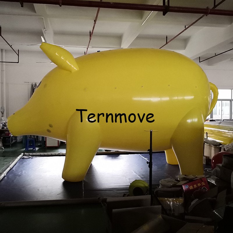 Large Customizable Ledlit Inflatable Pig Balloon Pvc Helium Floating Ground Advertisement Promotion Tool - 5 Large Customizable Ledlit Inflatable Pig Balloon Pvc Helium Floating Ground Advertisement Promotion Tool - 5
