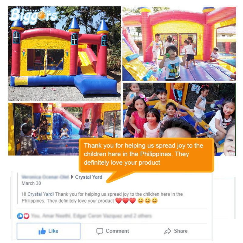 Commercial Grade Giant Inflatable Water Slide With Pool Summer Fun Game Pvc Includes Blowers - 7