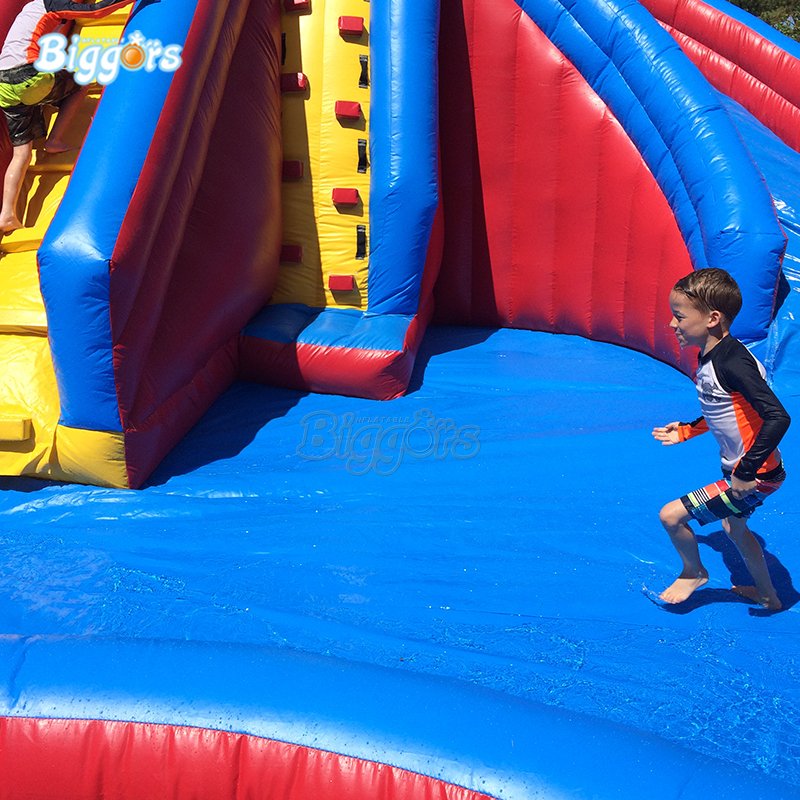 Commercial Grade Giant Inflatable Water Slide With Pool Summer Fun Game Pvc Includes Blowers - 1