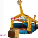 Giraffe Bouncer Moonwalk Children's Fun City Jump House Inflatable Playland - 4