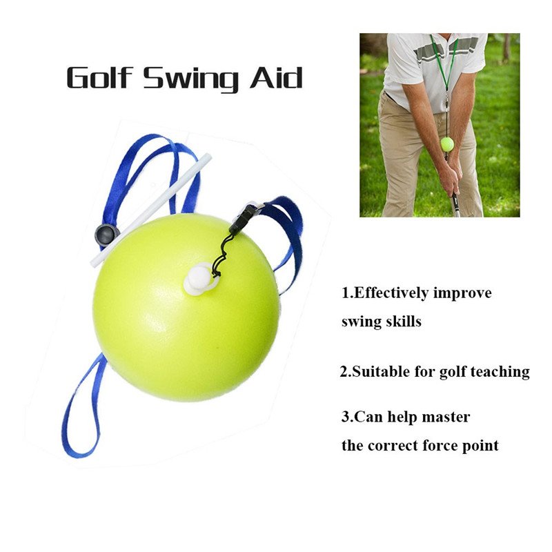 Golf Swing Trainer Inflatable Ball Aid For Posture Correction Training Improvement - 3