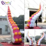 Highly Recommended 3-5mh Inflatable Octopus Tentacle Replica Toy Inflating Characteristic Color Style Leg Ocean Theme Decoration - 3