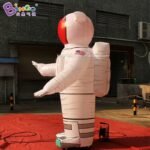 Highly Recommended 3m Inflatable Standing Astronaut Model Inflating Custom Made Spaceman Cartoon Toy Decoration - 2