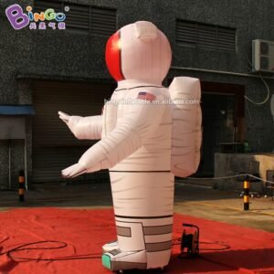 Highly Recommended 3m Inflatable Standing Astronaut Model Inflating Custom Made Spaceman Cartoon Toy Decoration - 2