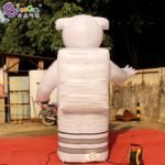 Highly Recommended 3m Inflatable Standing Astronaut Model Inflating Custom Made Spaceman Cartoon Toy Decoration - 6