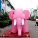 Hand-made 3m Length Inflatable Big Elephant Pink Toys - 5