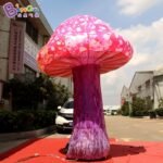 3mh Inflatable Lighting Led Mushroom Repilca Decoration Toy - 3