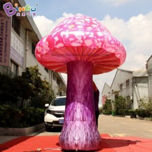 3mh Inflatable Lighting Led Mushroom Repilca Decoration Toy - 2