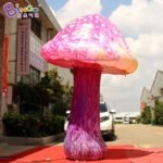 3mh Inflatable Lighting Led Mushroom Repilca Decoration Toy - 6