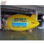 Logo Printing 4ml 13ft Inflatable Blimp Airship Zeppelin For Advertising Promotion Helium - 3