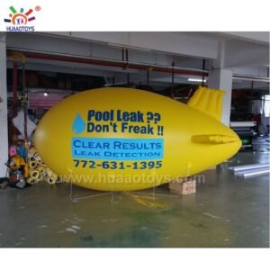 Logo Printing 6m 20ft Giant Inflatable Advertising Blimp Helium Balloon