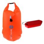High Visibility Inflatable Dry Bag Open Water Swimming Tow Float - 3