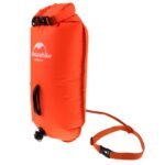 High Visibility Waterproof Inflatable Safety Swim Buoy Tow Float Swimming Dry Bag Waist Belt For Open Water Swimming- 2 Colors - 3