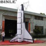 5m 16ft Giant Inflatable Space Shuttle With Logo Spaceship Model For Event - 2