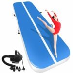 Hot 7m8m10m X2mx0 2m Inflatable Gymnastics Airtrack Tumbling Air Track Floor Trampoline For Home Use Training Beach