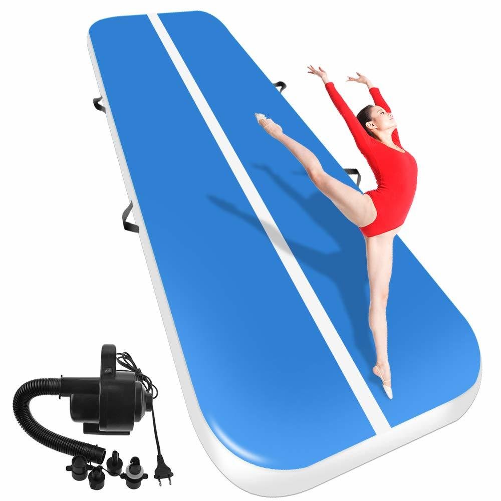Hot 7m8m10m X2mx0 2m Inflatable Gymnastics Airtrack Tumbling Air Track Floor Trampoline For Home Use Training Beach