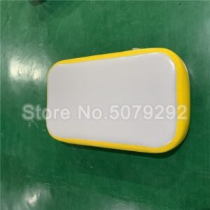 Hot Inflatable Mini Size Gym Mat 1x0 6x0 1m Air Block Board For Gymnastics Colorful Inflatale Airtrack With Pump - 2
