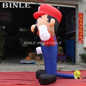 Hot Giant Inflatable Cartoon Character Super Mario For Outdoor Display - 2