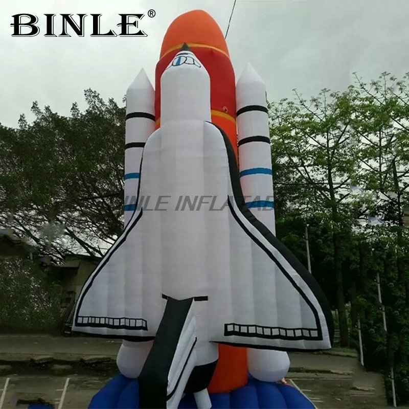 6m 20ft Large Inflatable Event Space Shuttle Giant Advertising Rocket With Base Indooroutdoor Spacecraft Display - 1 6m 20ft Large Inflatable Event Space Shuttle Giant Advertising Rocket With Base Indooroutdoor Spacecraft Display - 1