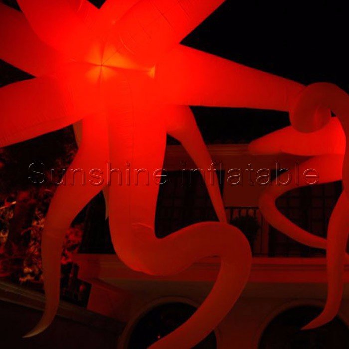 Led Light Inflatable Jellyfish Balloon For Vibrant Party And Event Decorations - 4