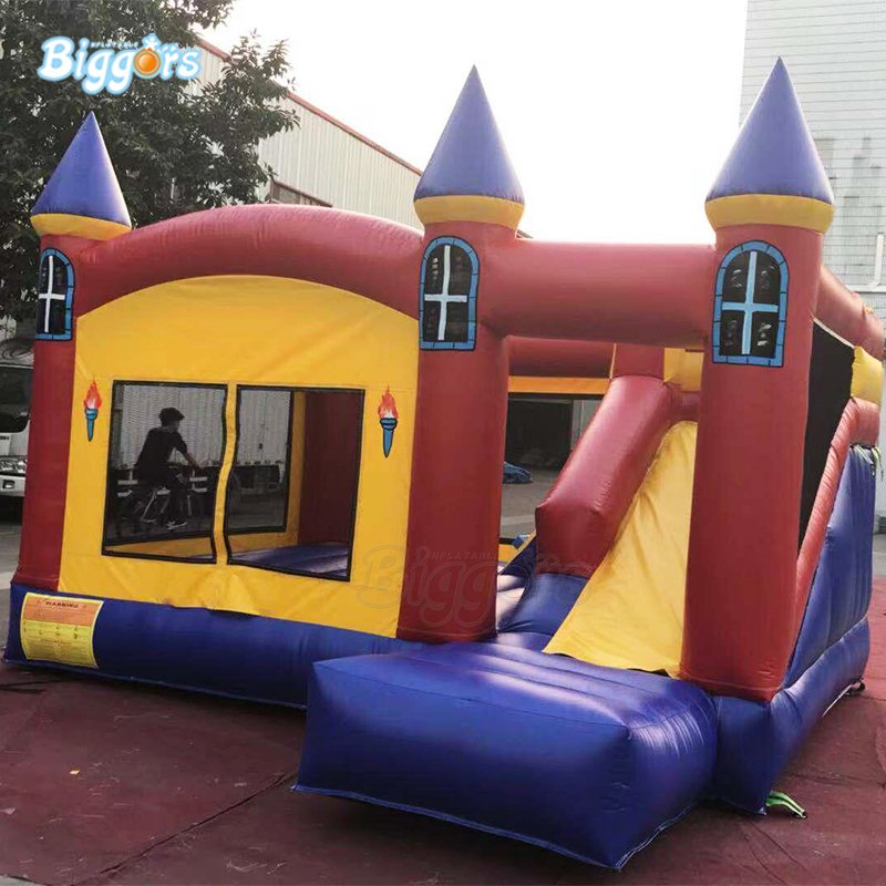 Commercial Grade Inflatable Castle Bouncer Slide Combo Moonwalk With Powerful Air Blowers For Kids Outdoor Fun - 2 Commercial Grade Inflatable Castle Bouncer Slide Combo Moonwalk With Powerful Air Blowers For Kids Outdoor Fun - 2