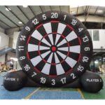 To Door 4m 13ft Inflatable Soccer Dart Board Game For Kids And Adults
