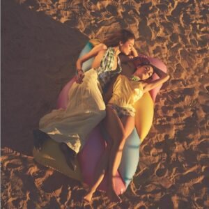 Ins Candy Color Inflatable Float 190cm Giant Pool Party Toys Swimming Ring Air Mattress Water Fun Floats Boia - 2