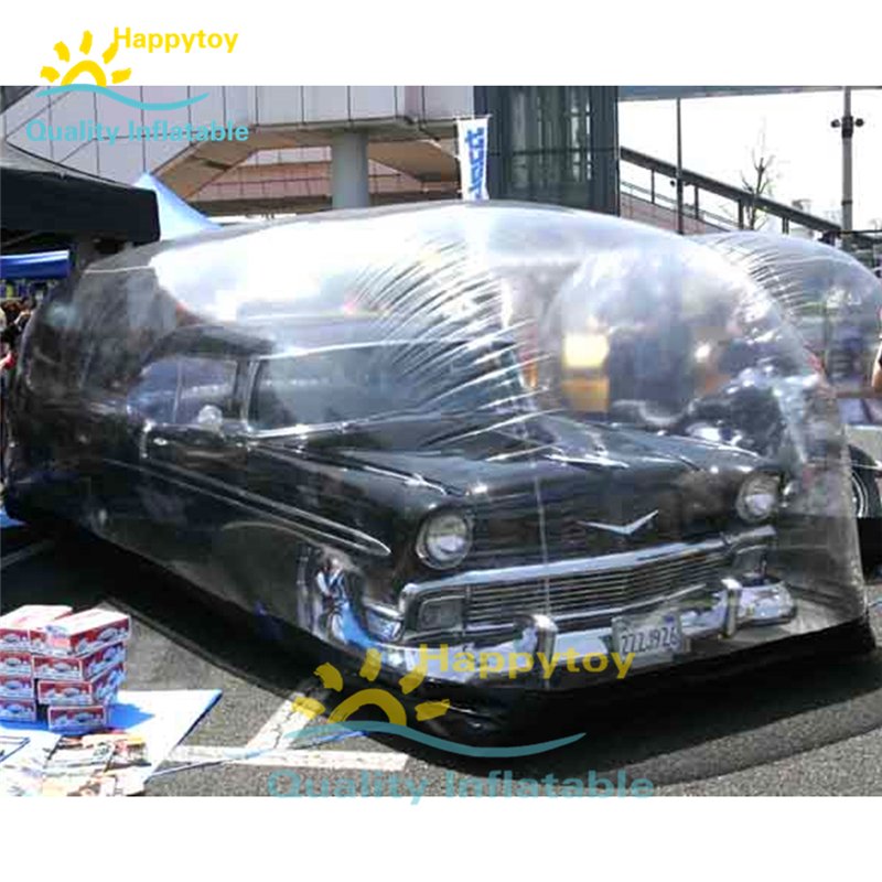 Indoor Inflatable Car Cover Bubble Capsule Dustproof Show Tent For Vehicle Protection Display - 2
