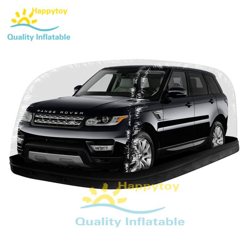 Indoor Inflatable Car Cover Bubble Capsule Dustproof Show Tent For Vehicle Protection Display - 3