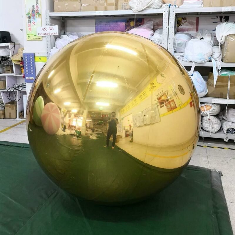 Inflatable Activity Mirror Ball 24-inch Decoration Beach Customizable