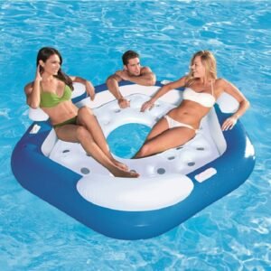 Inflatable Air Mattress For Swimming Water Floating Island Sea Chairs - 2