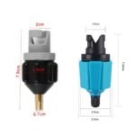 Inflatable Boat Air Adaptor Board Kayak Pump Stand Up Paddle Surfing Rowing Water Accessory - 2